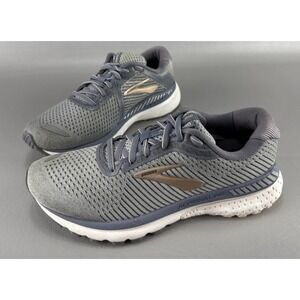 Brooks Adrenaline GTS 20 Shoes Womens 7.5 Gray Athletic Running Comfort Sneakers